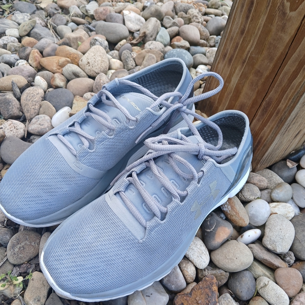 Under Armour Womens Gray Running Shoes